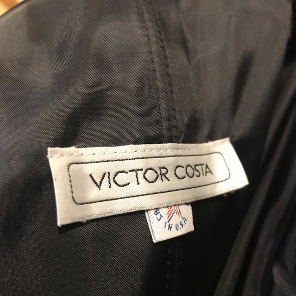 Victor Costa black cocktail dress - Picture 3 of 6